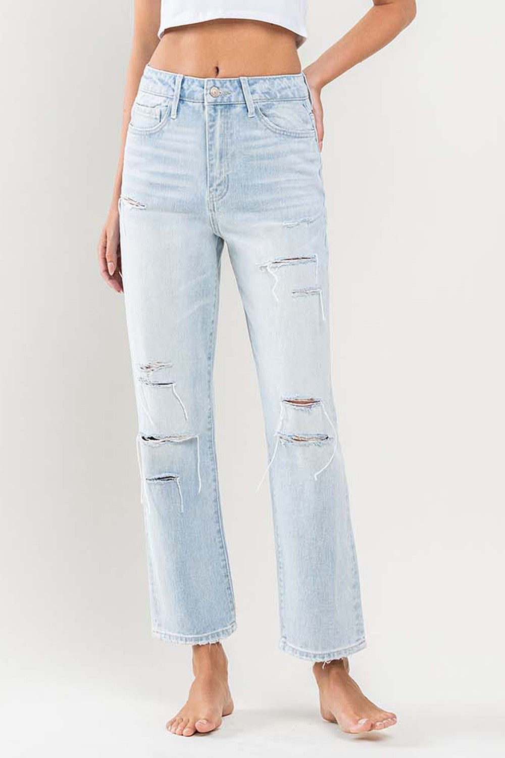 SUPER HIGH RISE JEANS