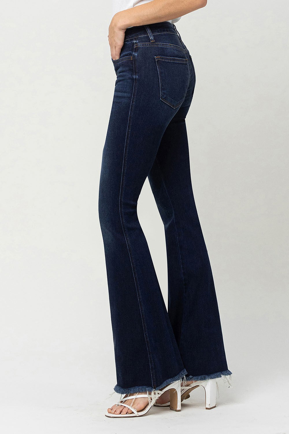 FLYING MONKEY MID RISE FLARE JEANS