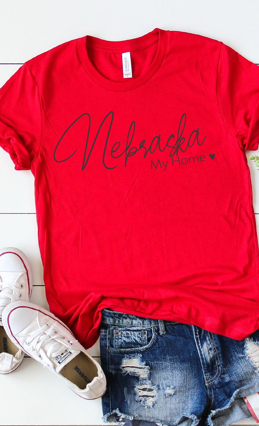 NEBRASKA MY HOME GRAPHIC