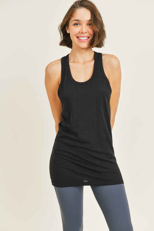 MONO B ESSESTIAL LONG MUSCLE TOP