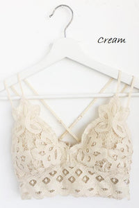 CROCHET PADDED BRALETTE