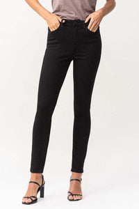 FLYING MONKEY HIGH RISE CROPPED SKINNY JEANS