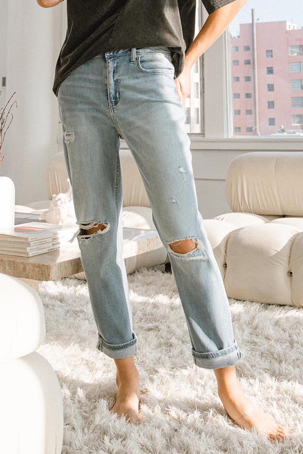 FLYING MONKEY BOYFRIEND JEANS