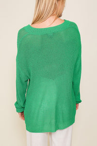 HALLE LONG SLEEVE SWEATER