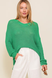 HALLE LONG SLEEVE SWEATER