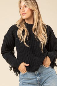 JESSIE FRINGE SWEATER