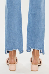 KAN KAN RAW EDGE HIGH RISE STRAIGHT JEAN