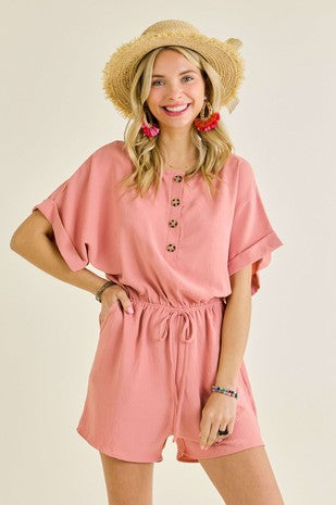 ANNA ROMPER WITH POCKETS