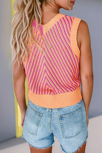 PINK TANGERINE SWEATER VEST