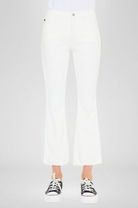 KAN KAN BOOT BUT WHITE DENIM JEAN