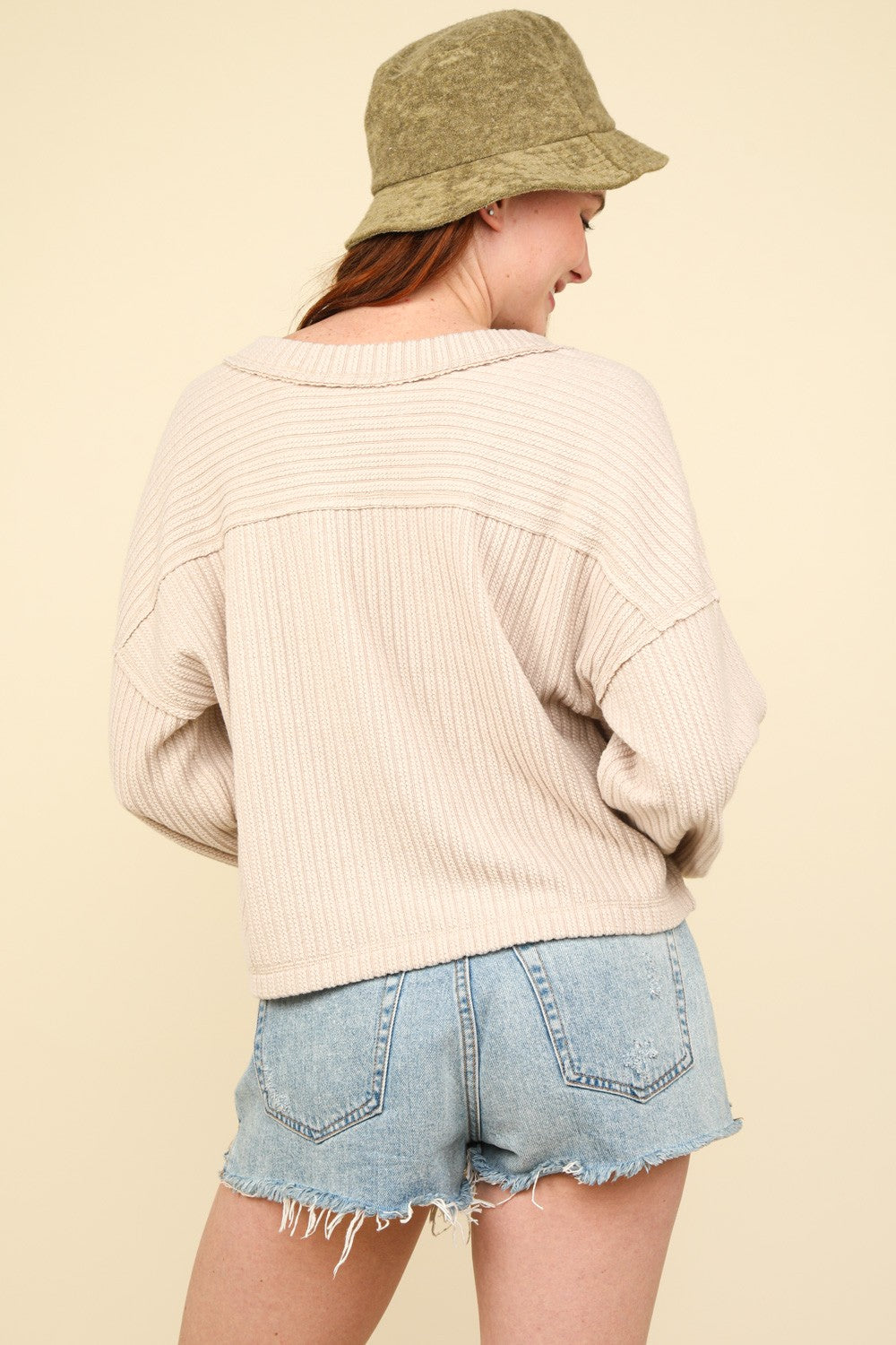 KATIE SOFT KNIT SWEATER