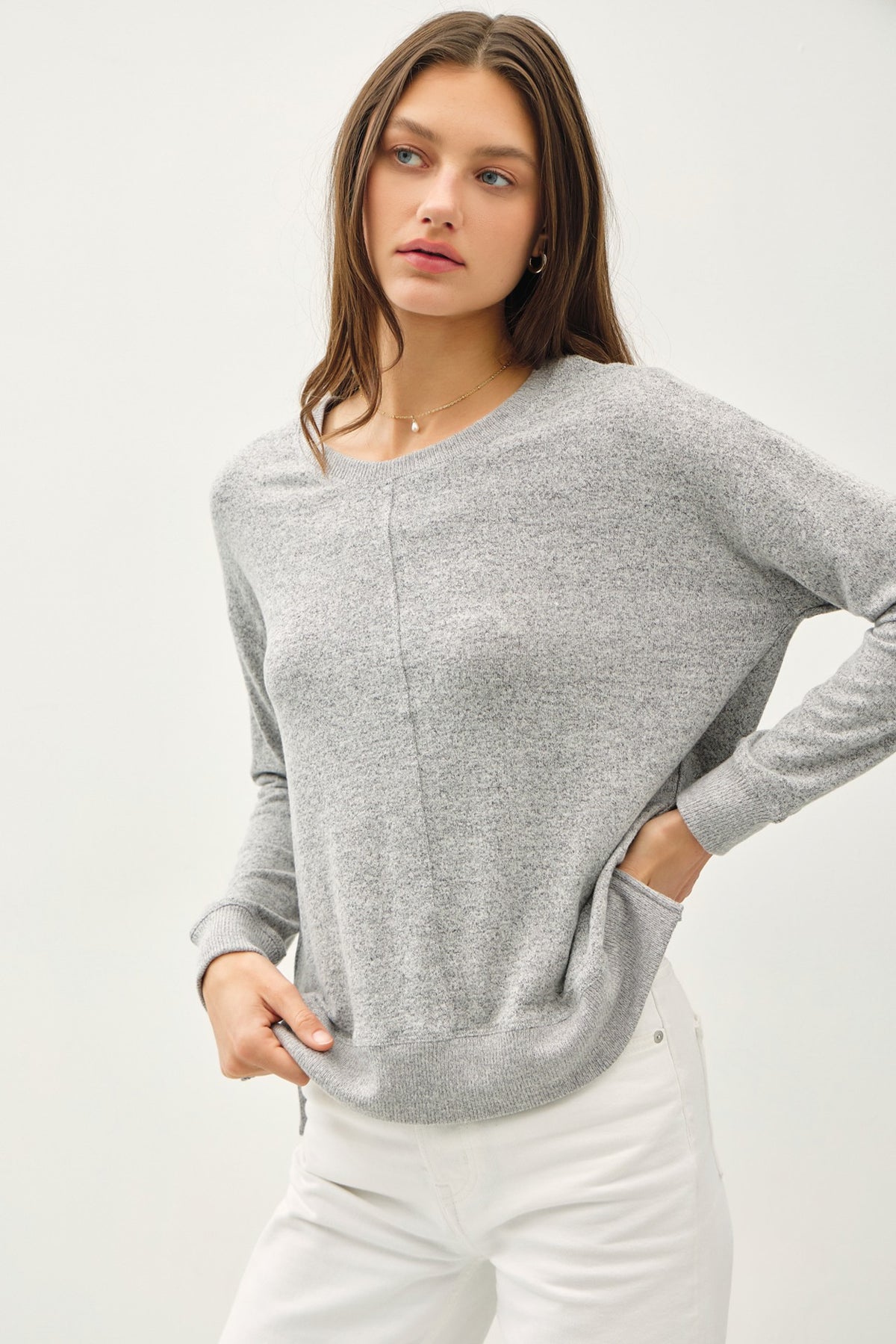 EMMA PULLOVER KNIT TOP