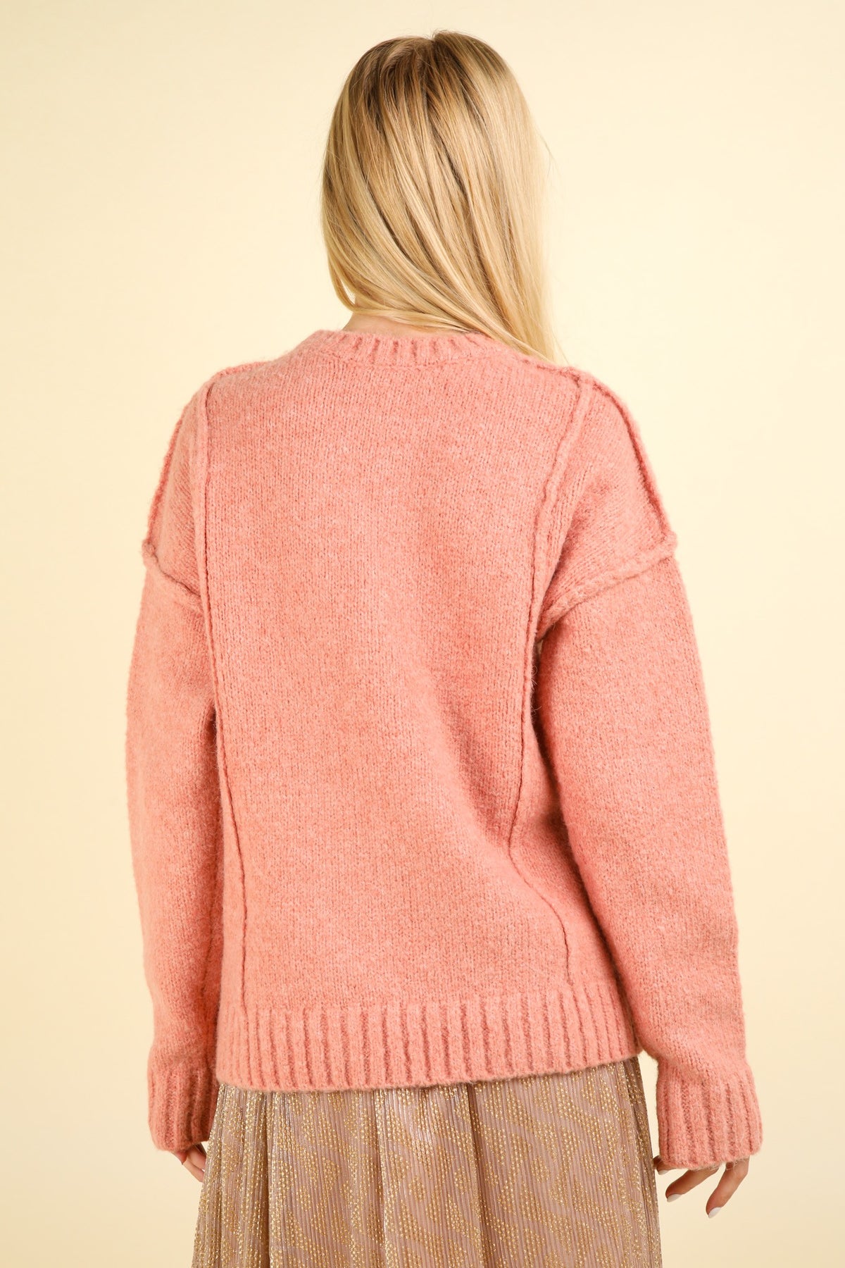 KORA OVERSIZED KNIT SWEATER