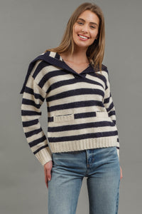 SAILOR COLLAR KNIT SWEATER