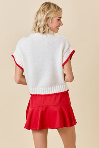 BOXY HEART SWEATER