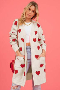 HEART KNIT BELLINI CARDIGAN