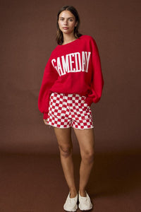 RED BELLINI GAMEDAY SWEATSHIRT