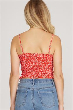 DAISY PRINTED CAMI TOP