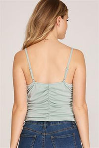 JESSIE FRONT TIED CAMI TOP