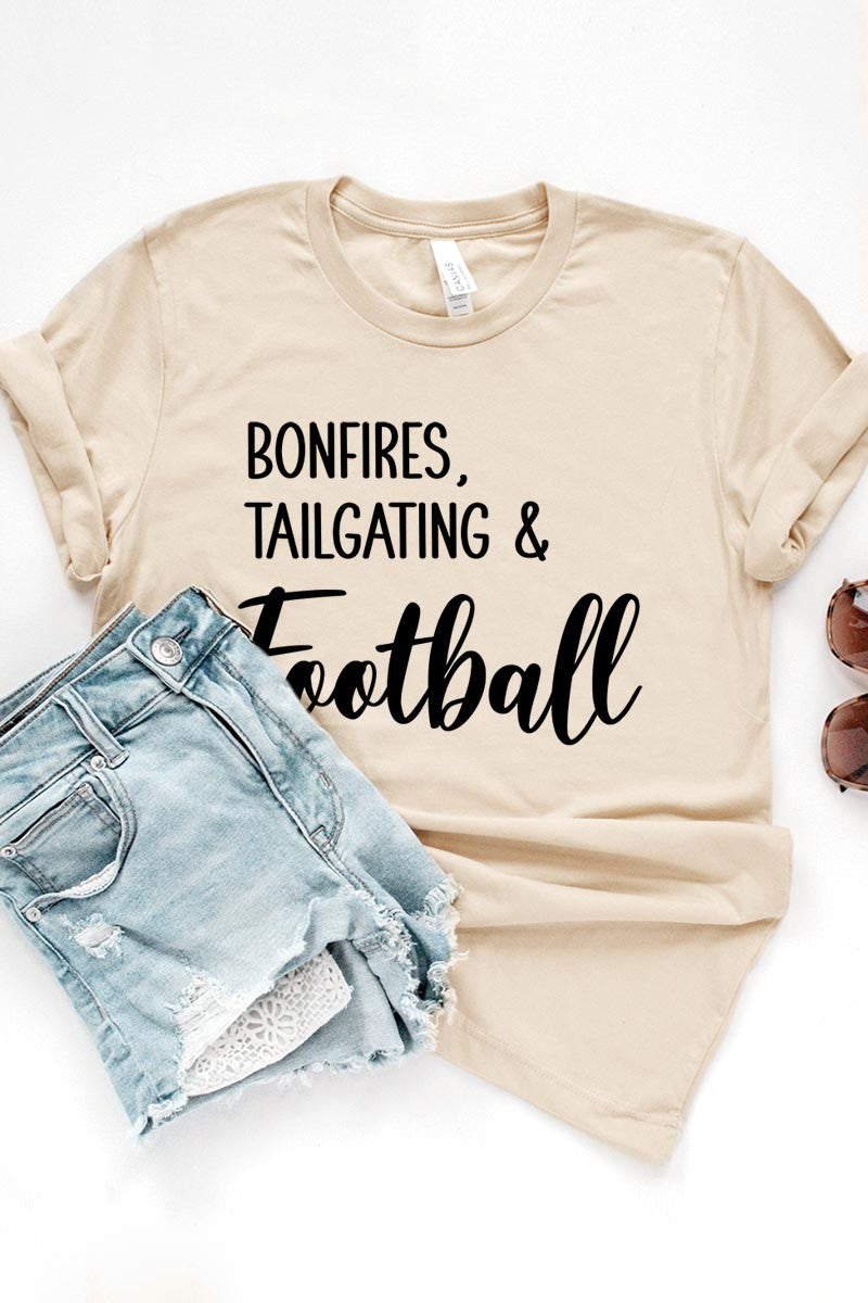 BONFIRE TAILGATE GRAPHIC TEE
