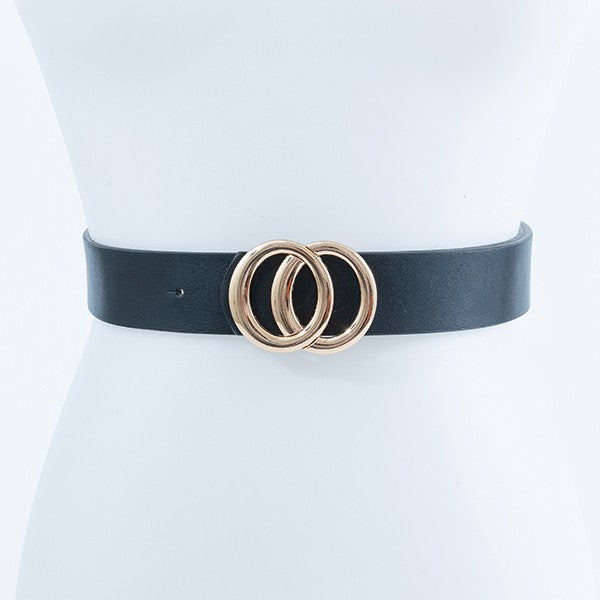 GOLD BUCKLE FASHION BELT